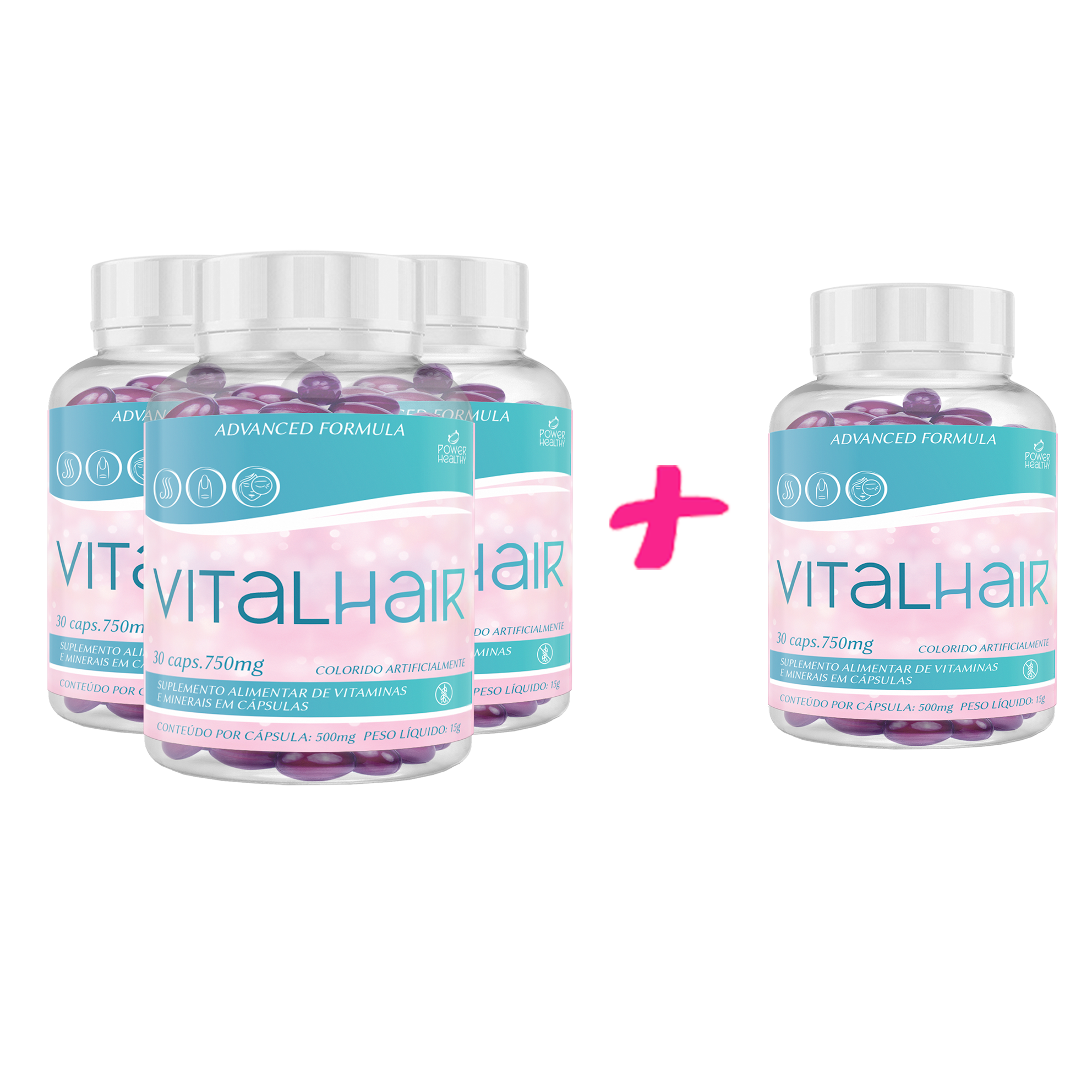 Vital Hair Compre 3 e Leve 4 » PerfectPay